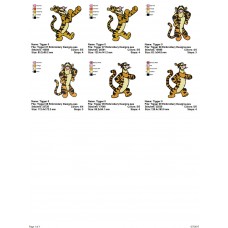 Package 3 Tigger 03 Embroidery Designs
